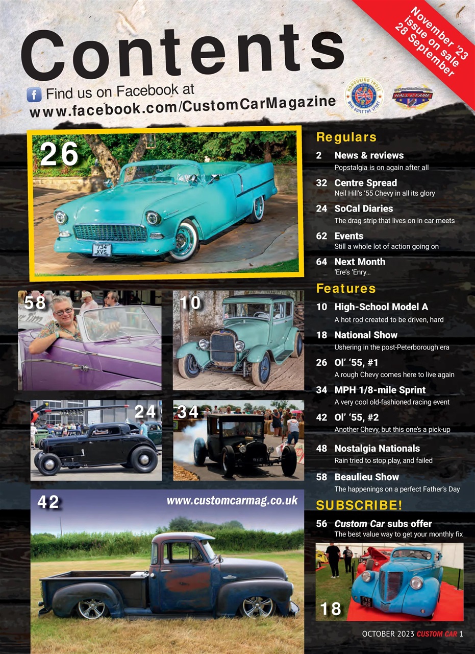 Custom Car Preview Pages