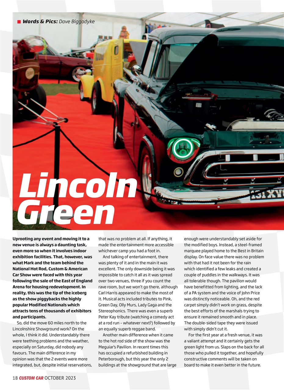 Custom Car Preview Pages