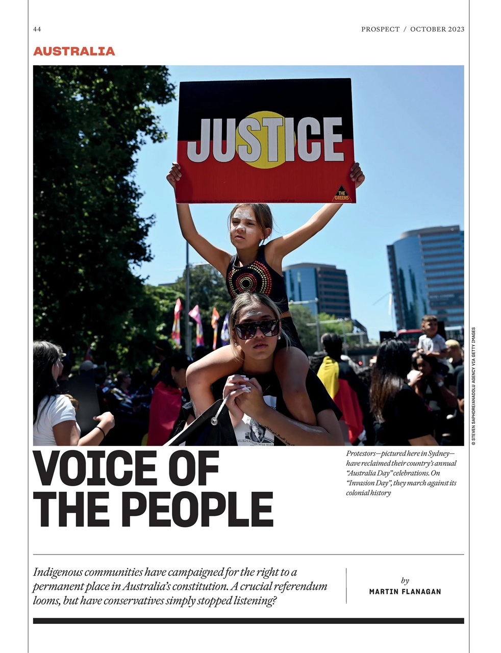 Prospect Magazine Preview Pages