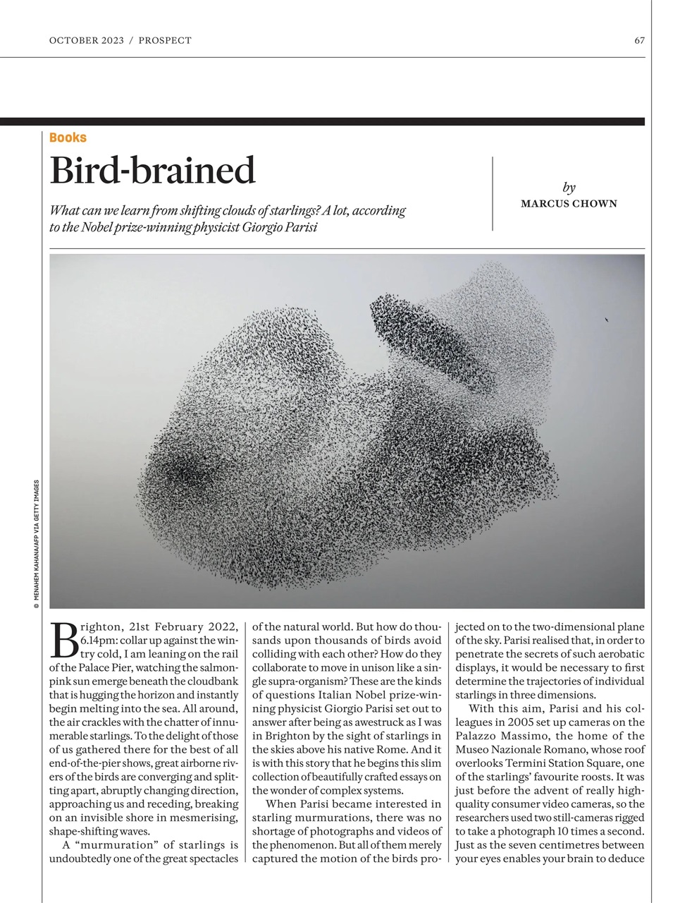 Prospect Magazine Preview Pages