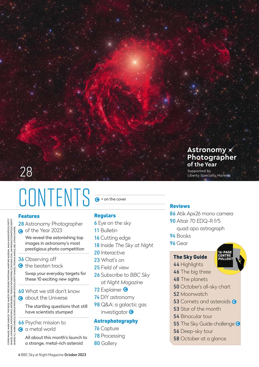 BBC Sky at Night Magazine Preview Pages