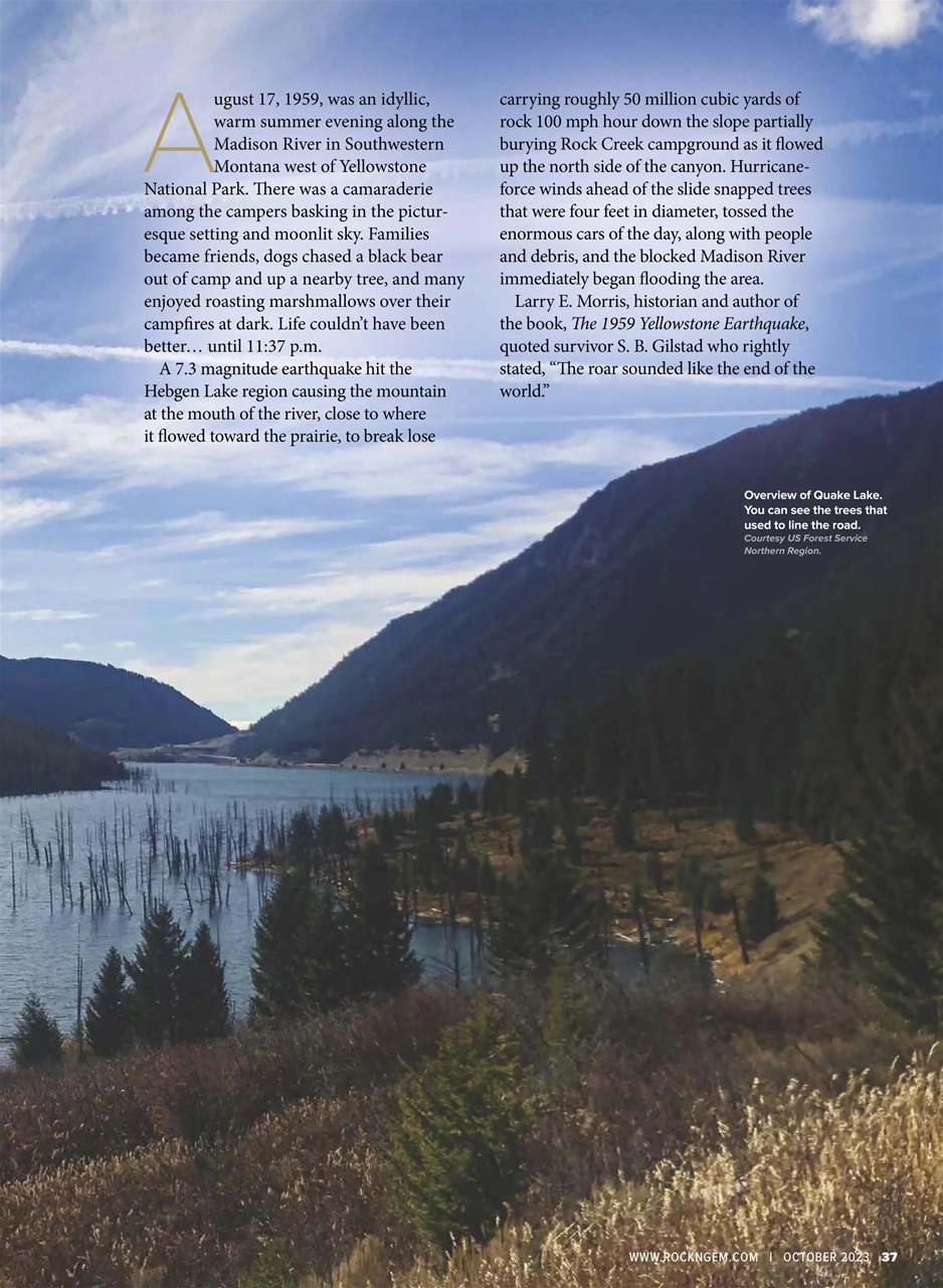 Rock&Gem Magazine Preview Pages