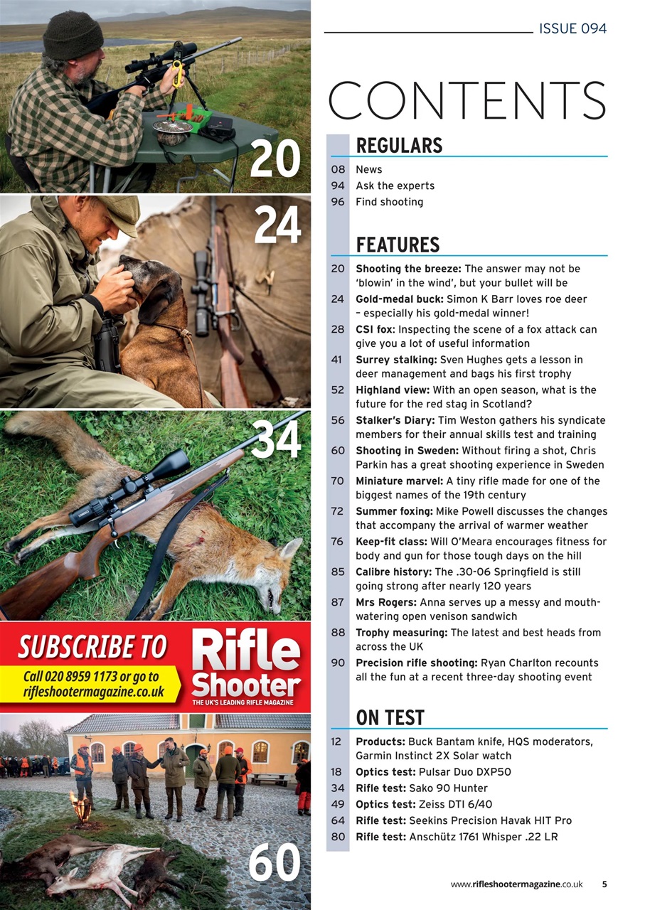 Rifle Shooter Preview Pages