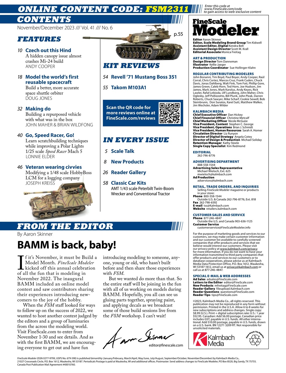 FineScale Modeler Preview Pages