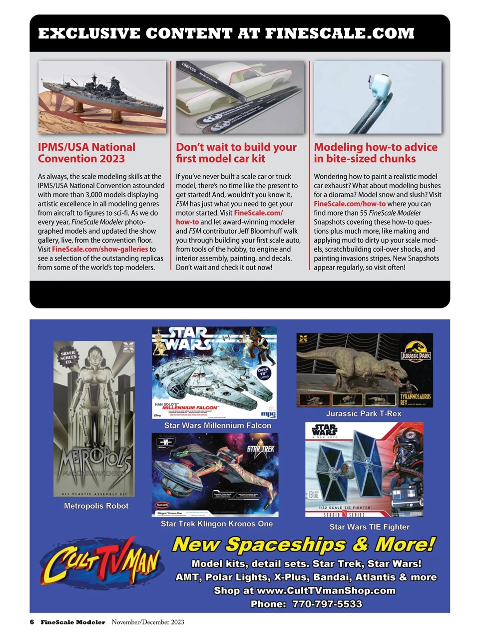FineScale Modeler Preview Pages
