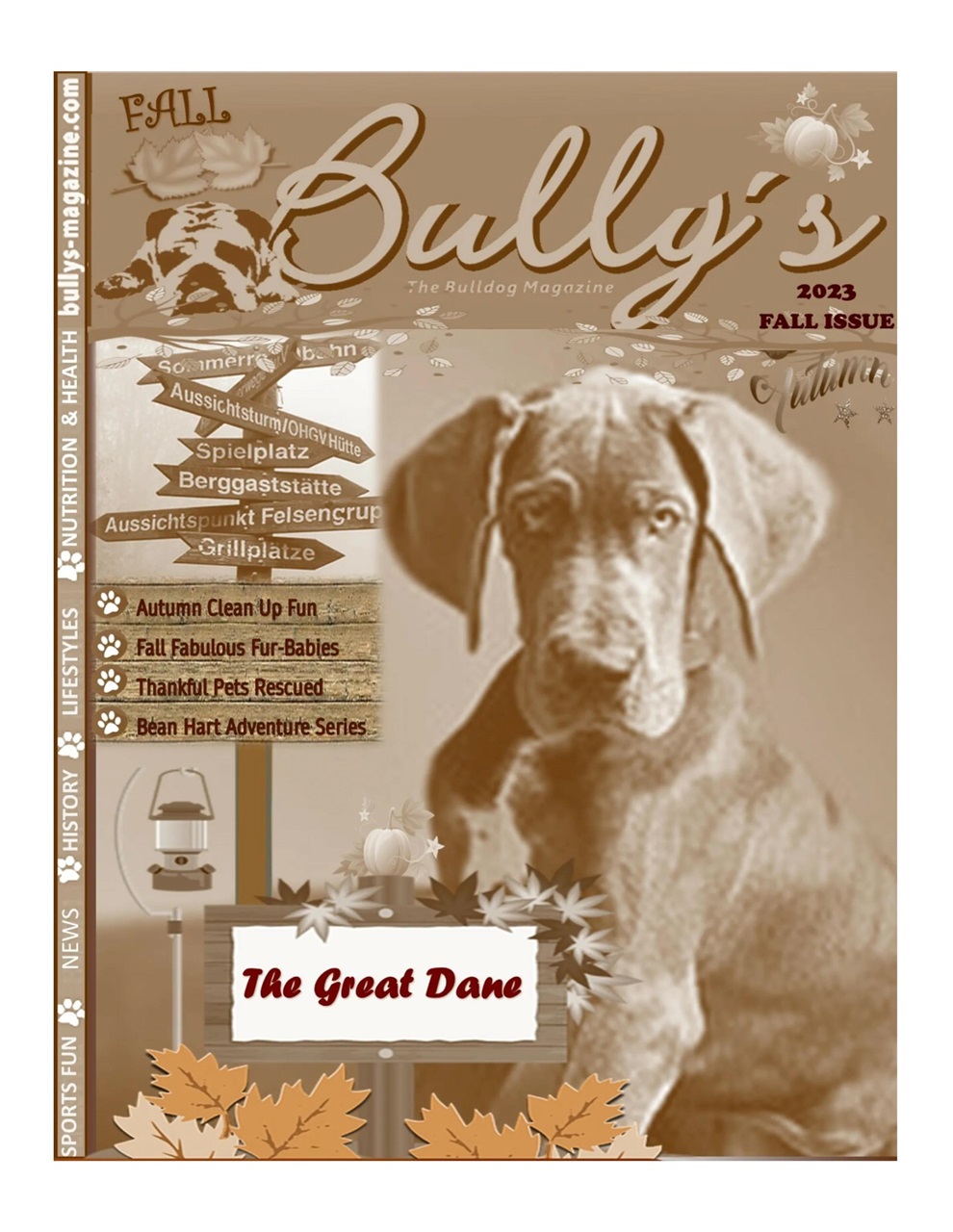 Bully’s - The Bulldog Magazine Preview Pages