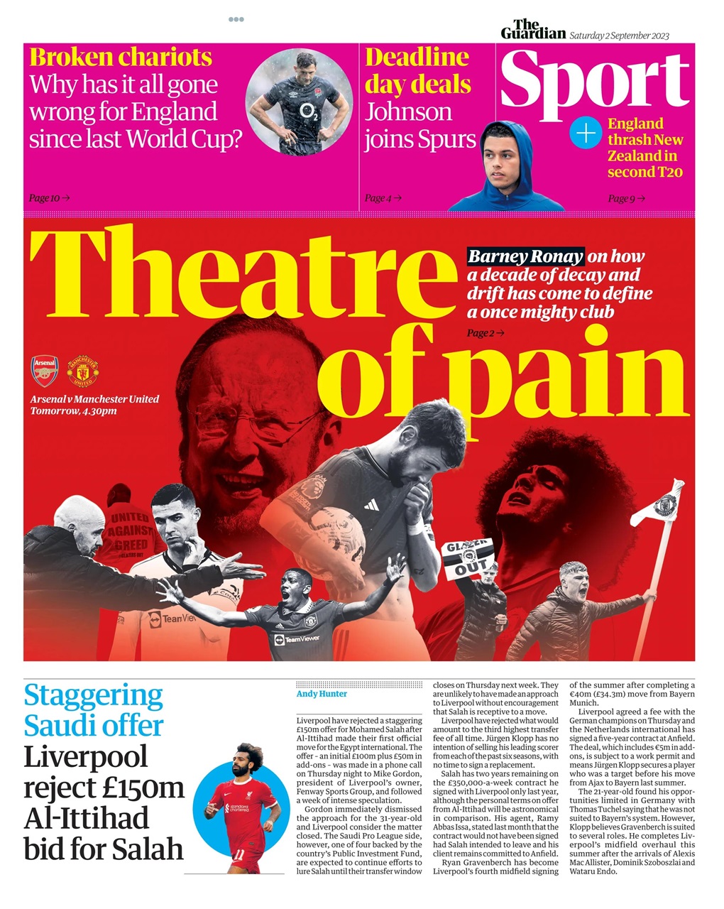 The Guardian Newspaper Preview Pages