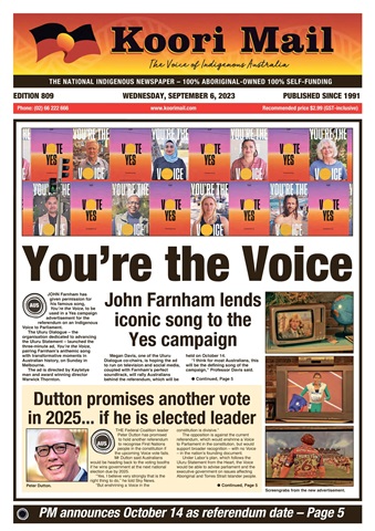 Koori Mail issue September 6 2023