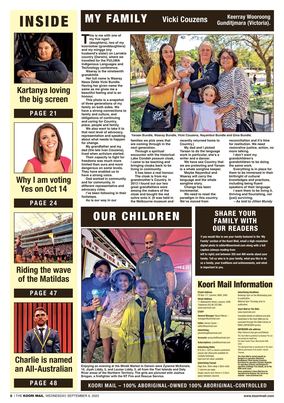 Koori Mail Preview Pages