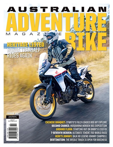 Australian Adventure Bike issue 