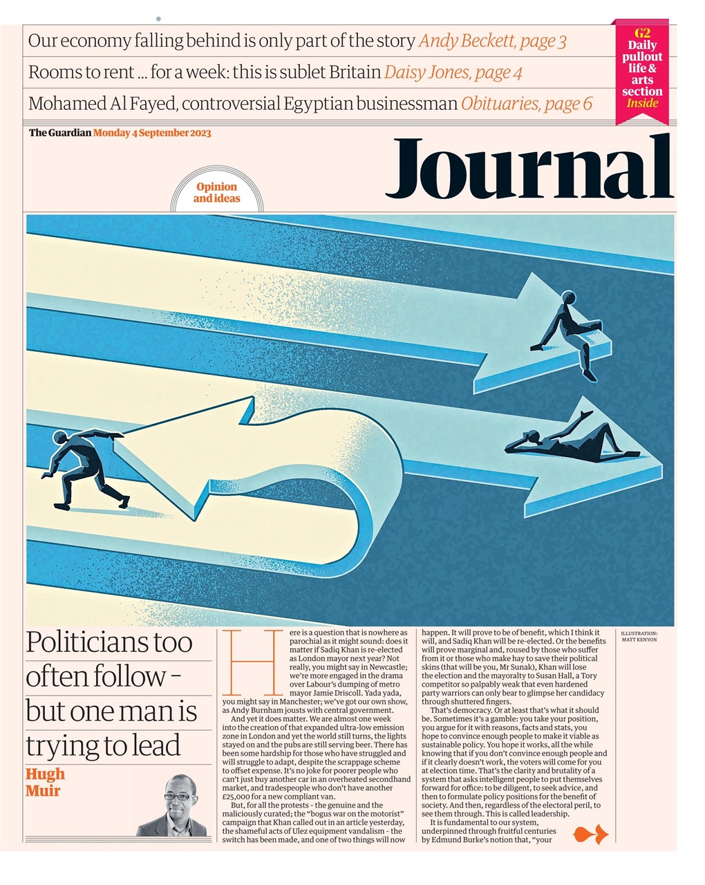 The Guardian Newspaper Preview Pages