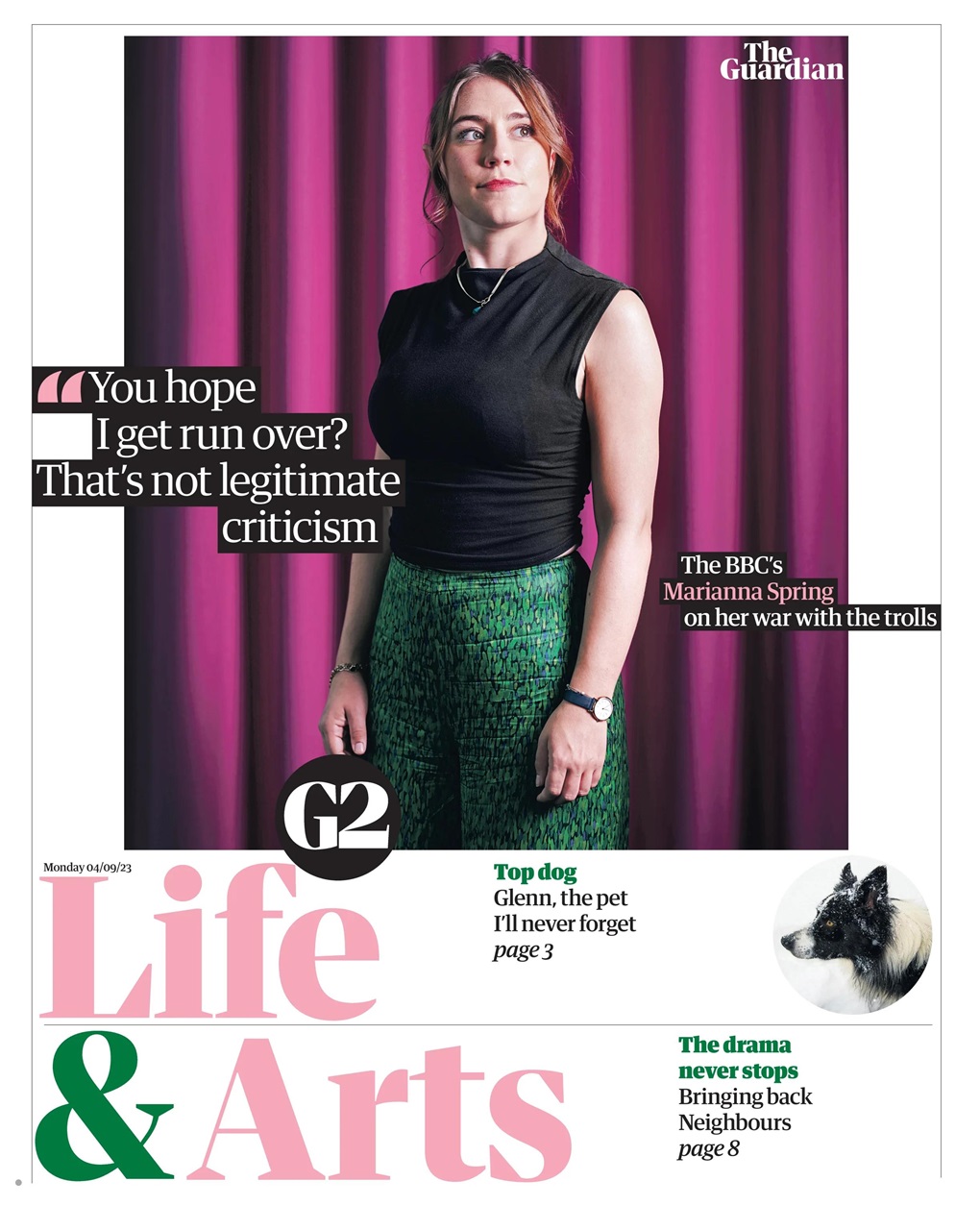 The Guardian Newspaper Preview Pages