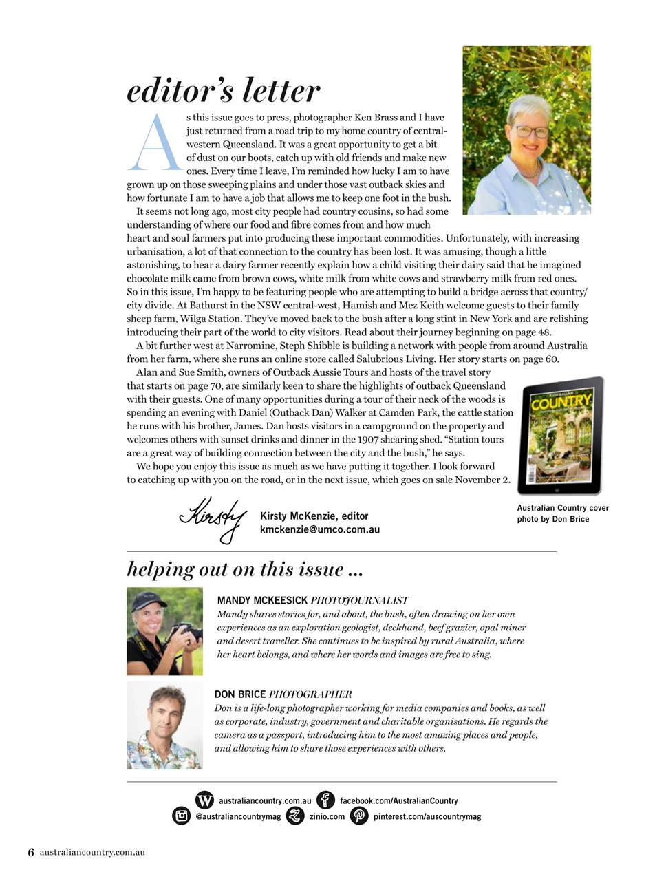 Australian Country Preview Pages