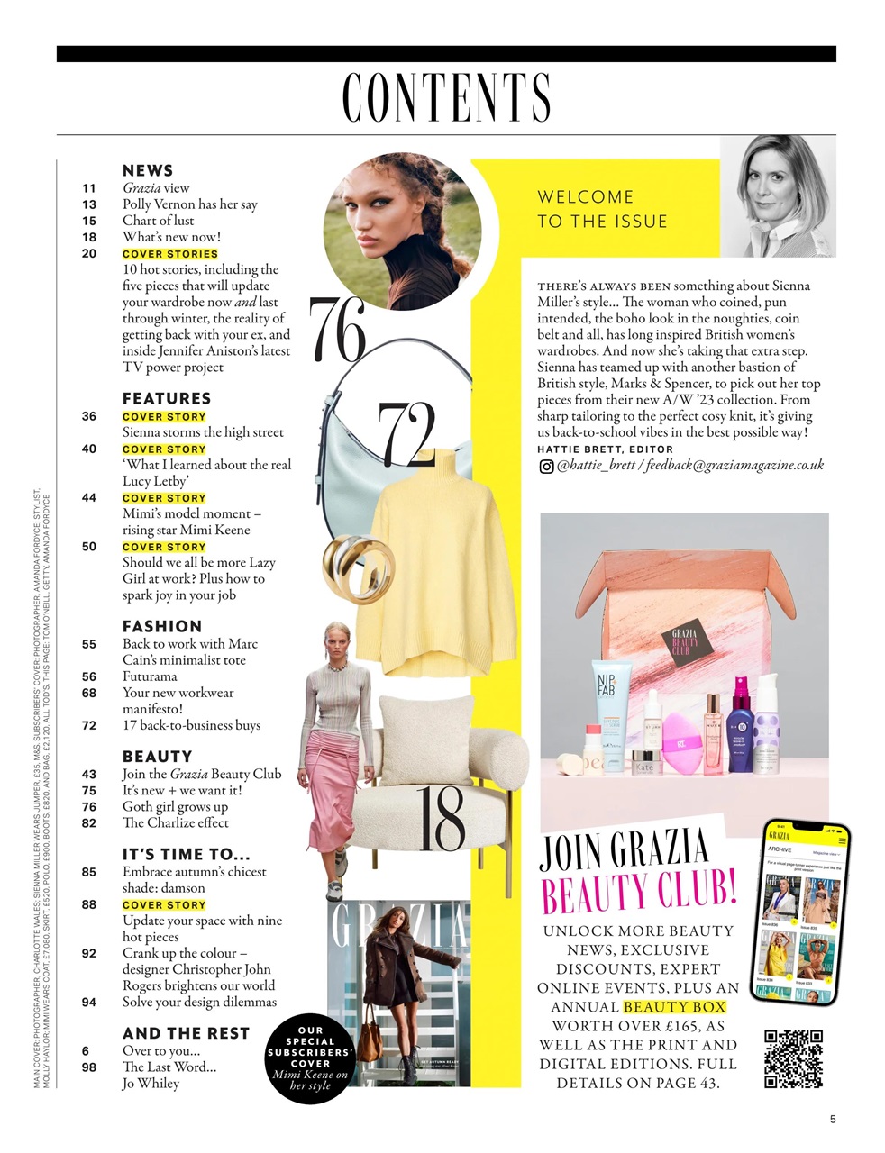 Grazia Preview Pages