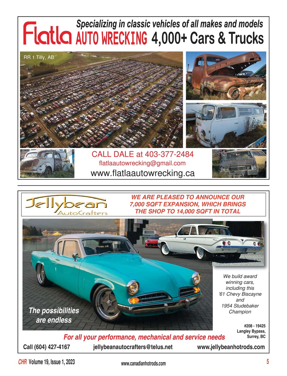 Canadian Hot Rods Preview Pages