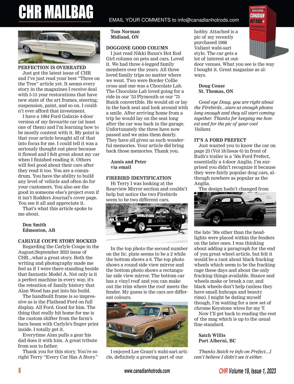Canadian Hot Rods Preview Pages