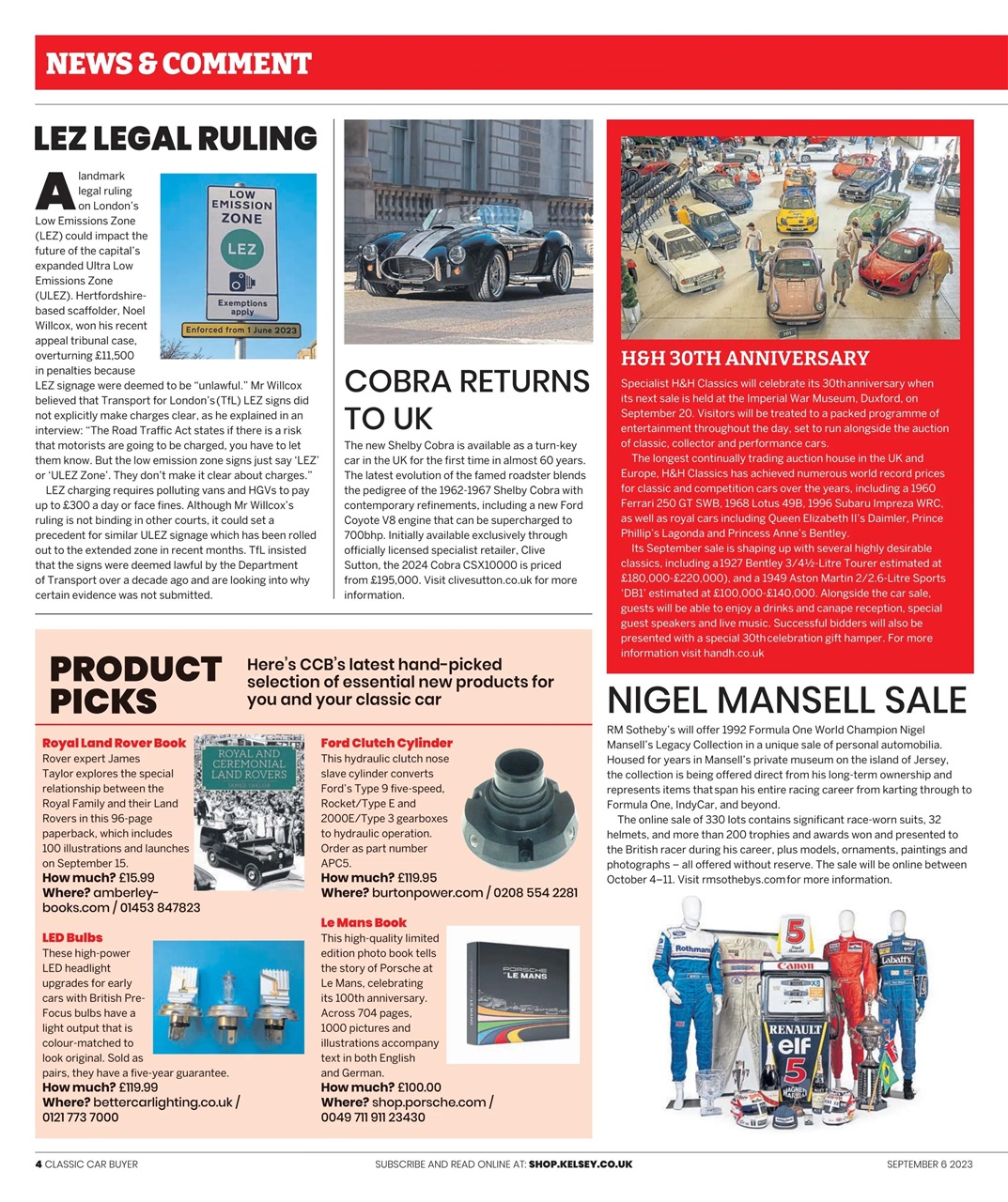 Classic Car Buyer Preview Pages