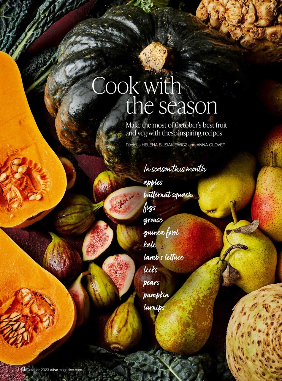 Olive Magazine Preview Pages