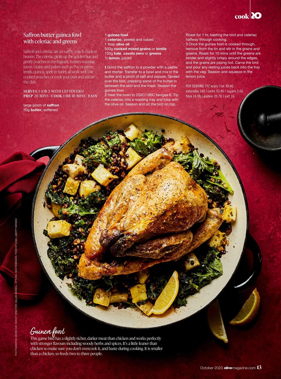 Olive Magazine Preview Pages