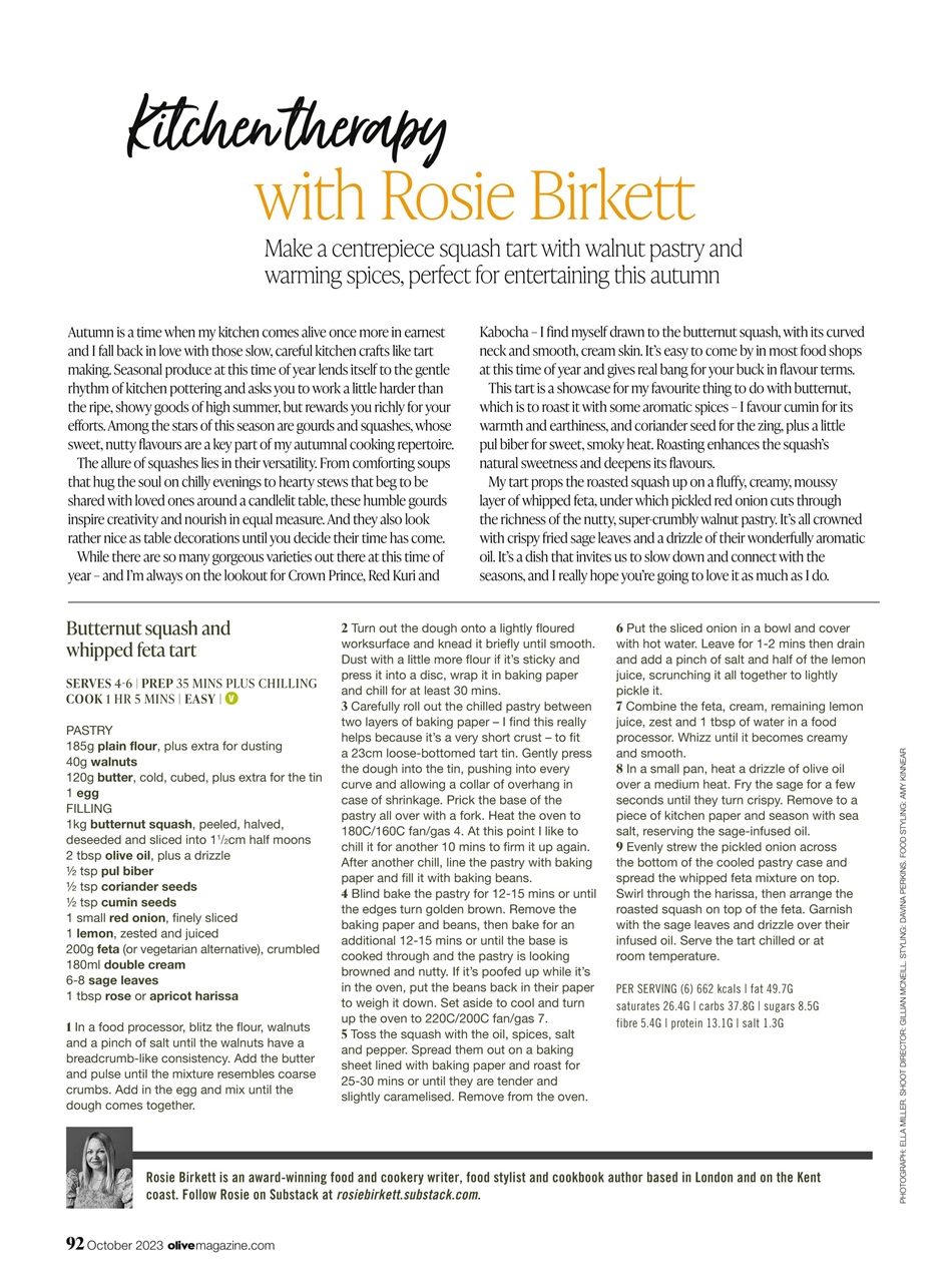 Olive Magazine Preview Pages