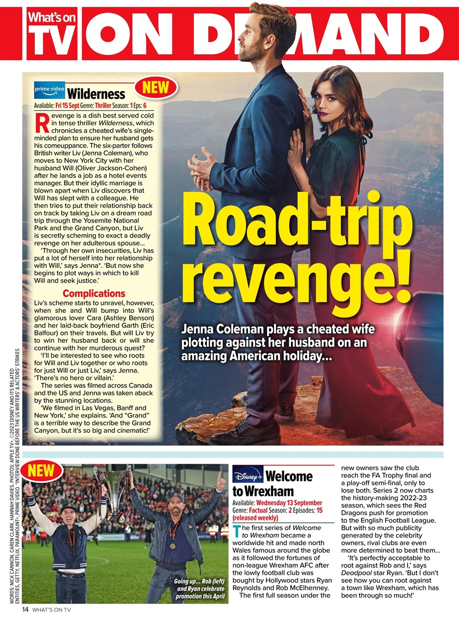 What's on TV Preview Pages