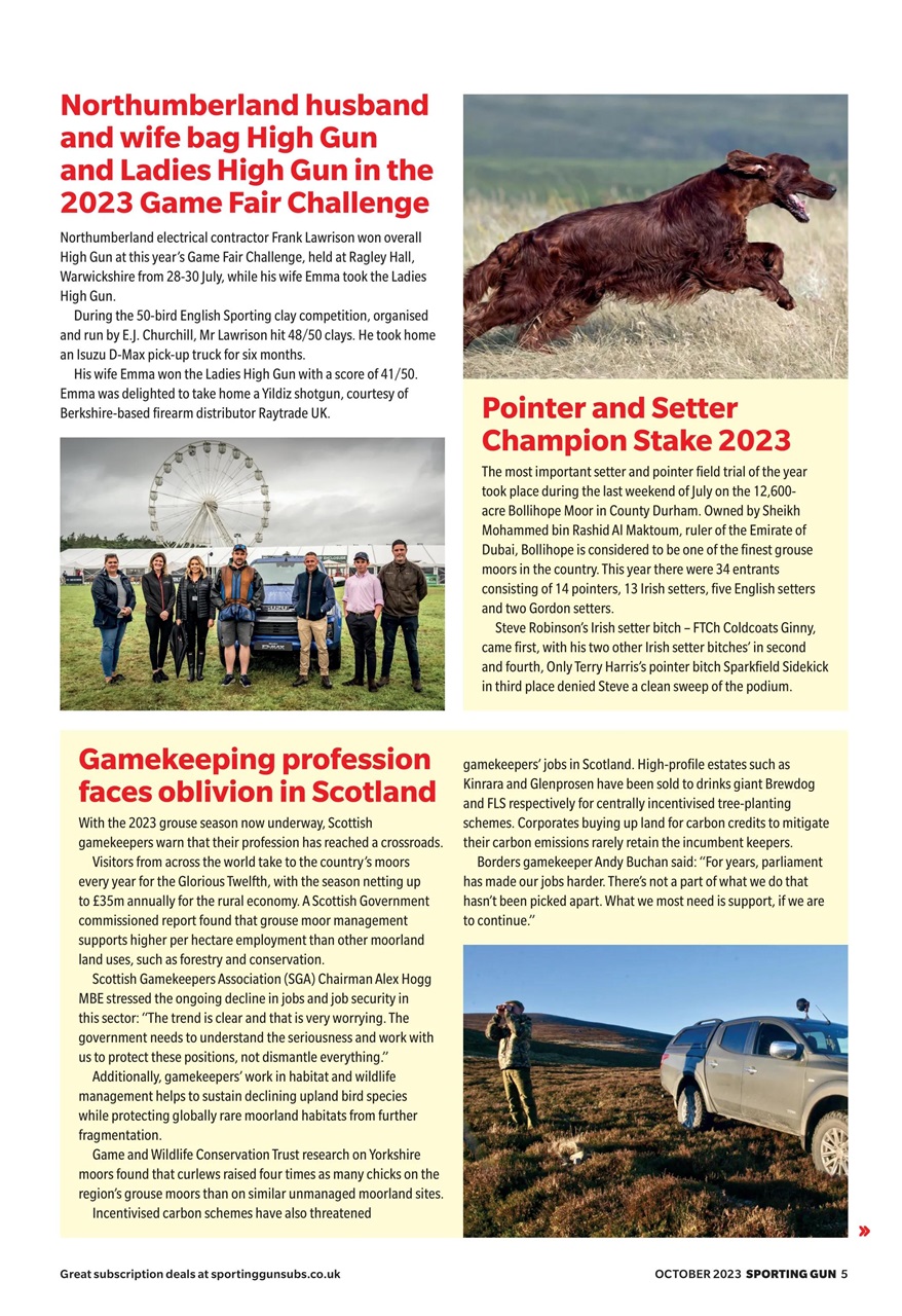 Sporting Gun Preview Pages