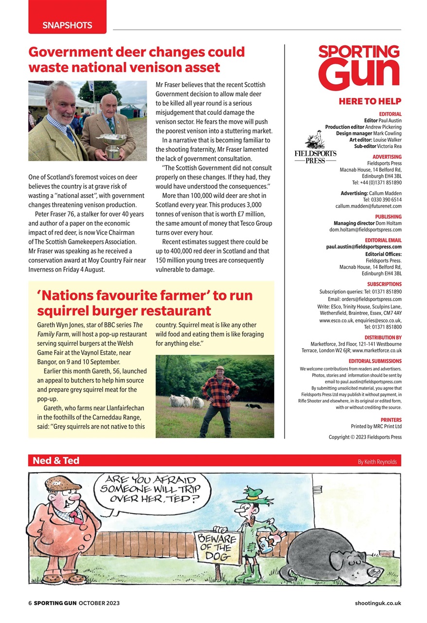 Sporting Gun Preview Pages