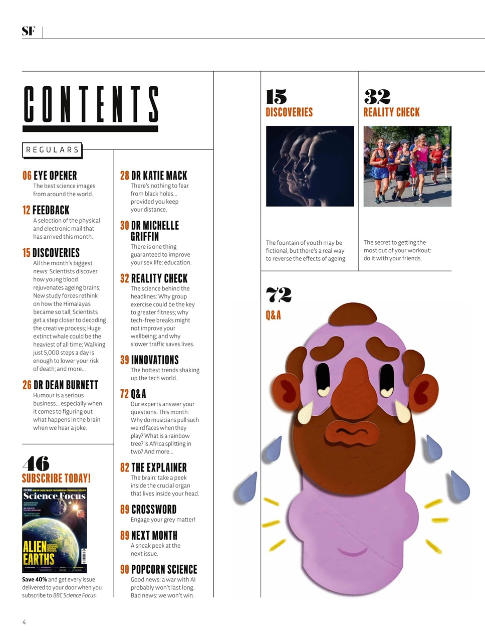 BBC Science Focus Magazine Preview Pages