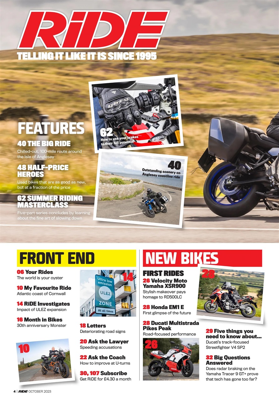 Ride Preview Pages