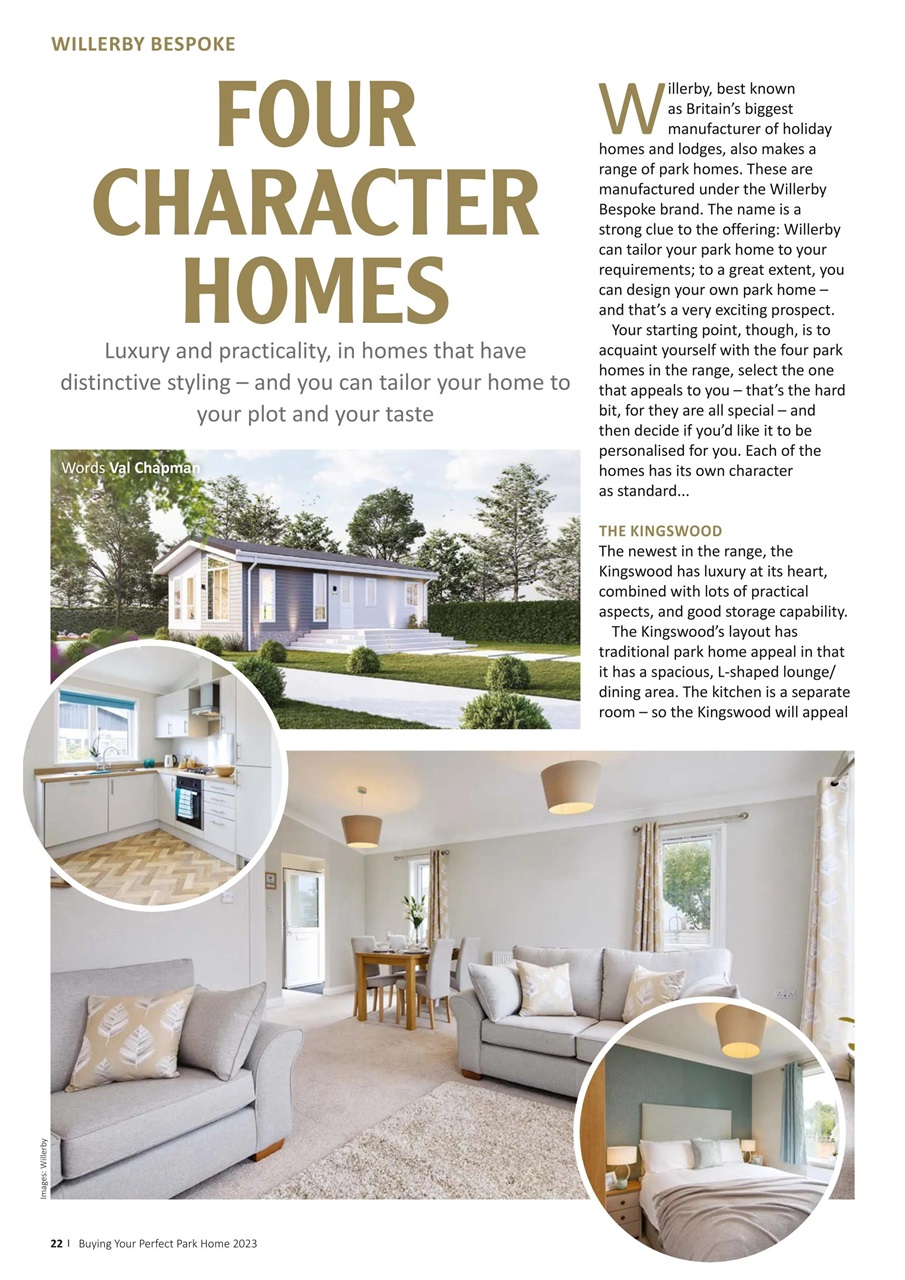 Park and Holiday Home Inspiration magazine Preview Pages