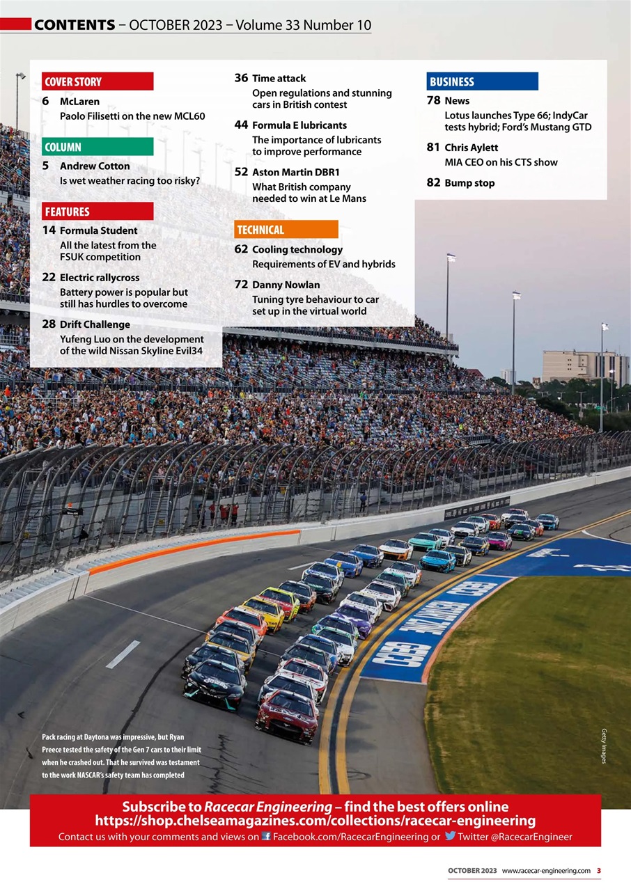 Racecar Engineering Preview Pages