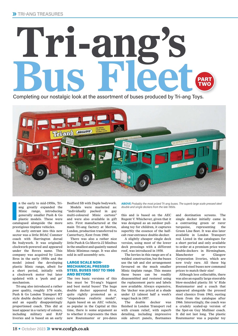 Collectors Gazette Preview Pages