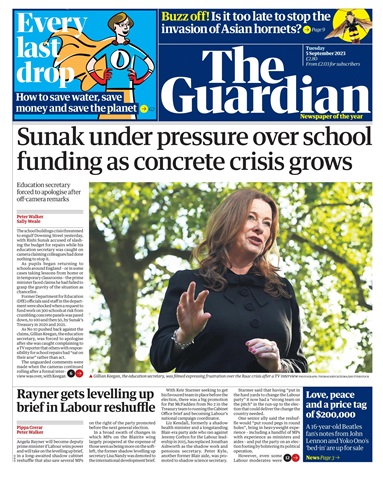The Guardian Newspaper issue Tuesday, September 5, 2023