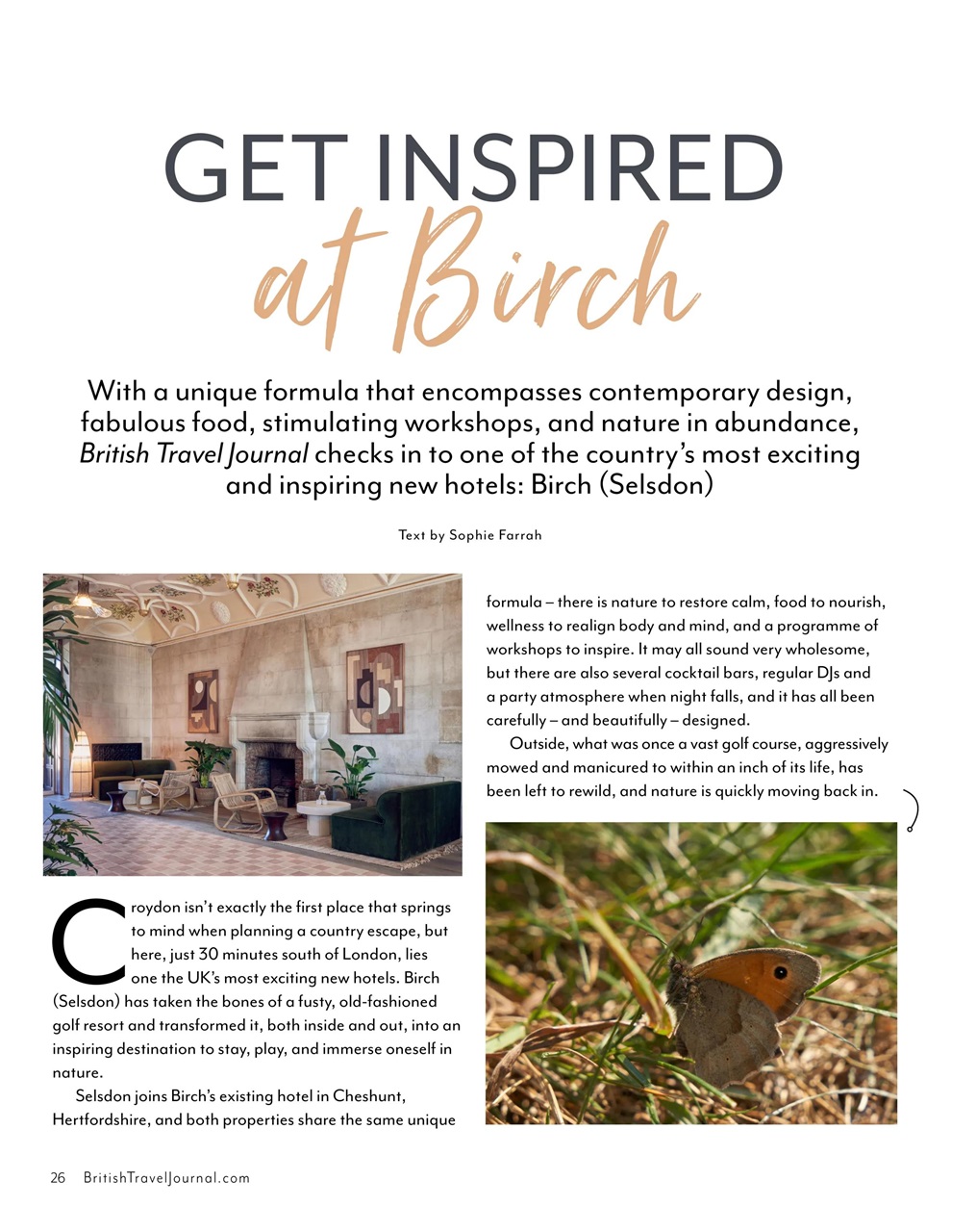 British Travel Journal Preview Pages