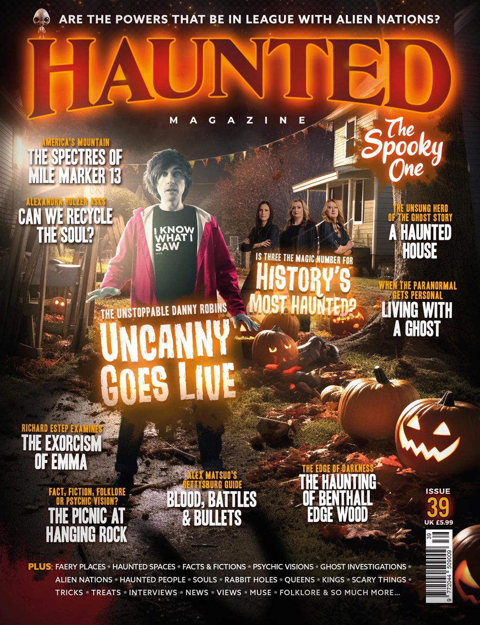Haunted Magazine Preview Pages