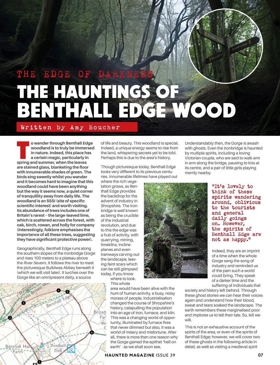 Haunted Magazine Preview Pages