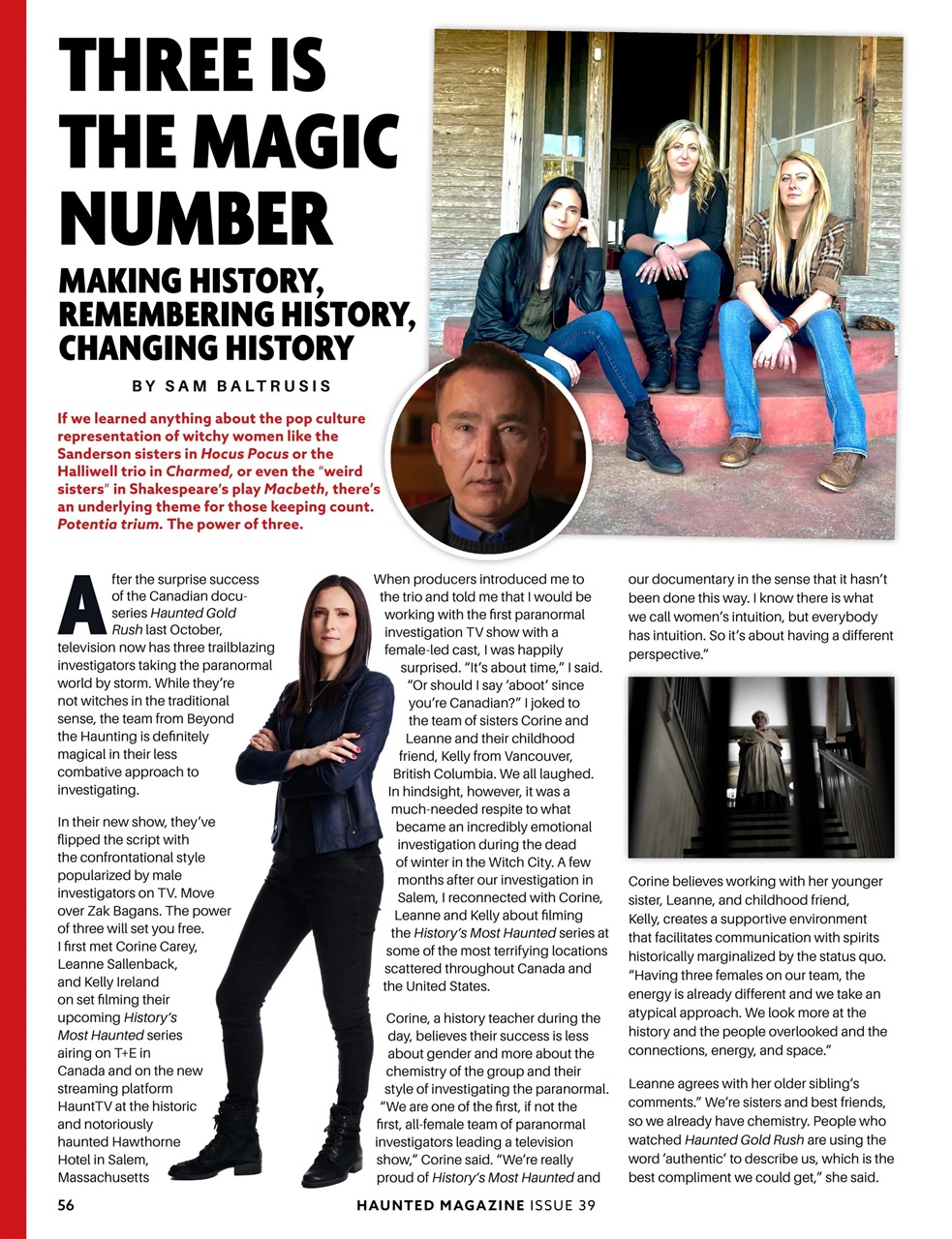 Haunted Magazine Preview Pages