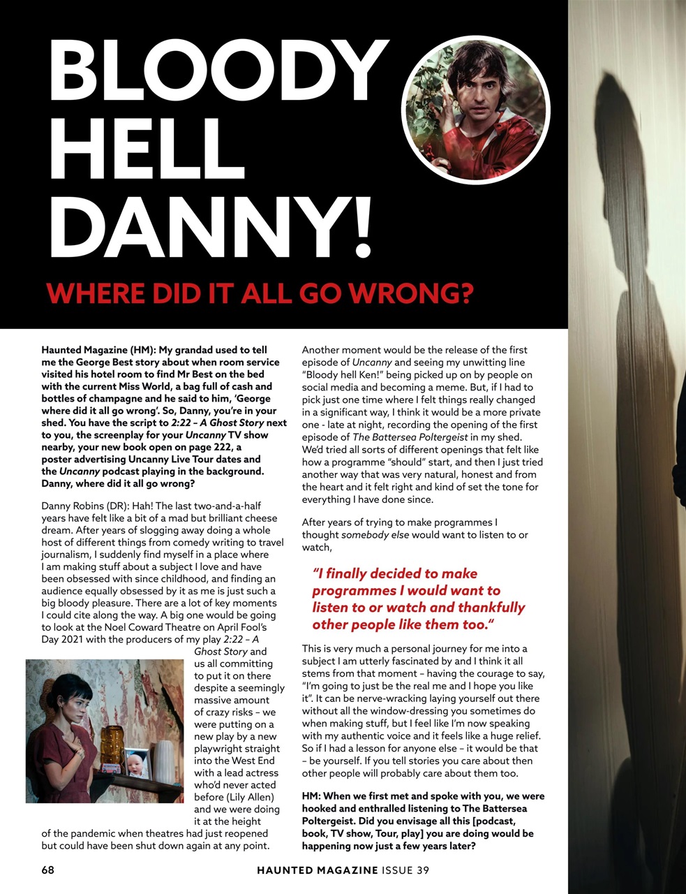 Haunted Magazine Preview Pages