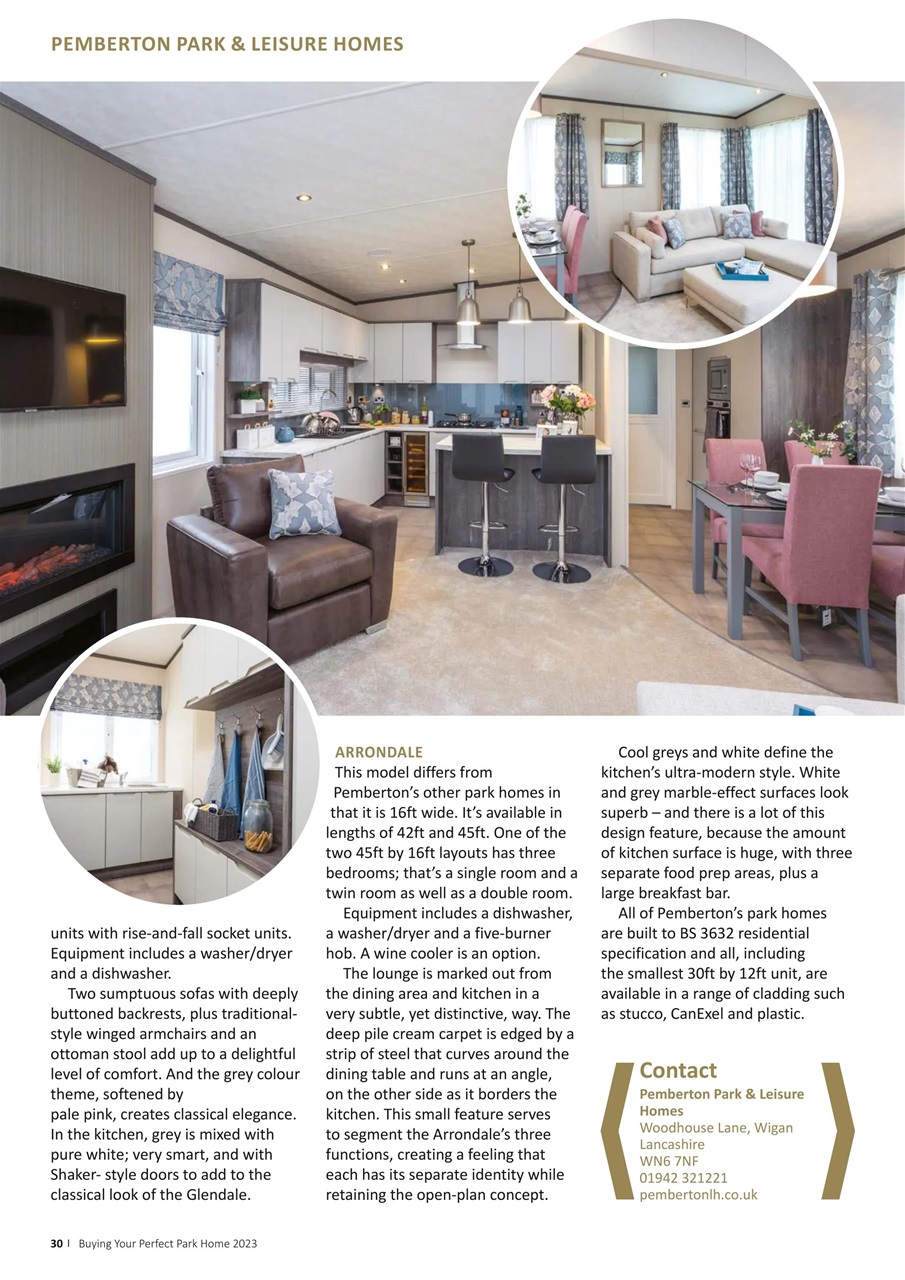 Buying your Perfect Park Home Preview Pages