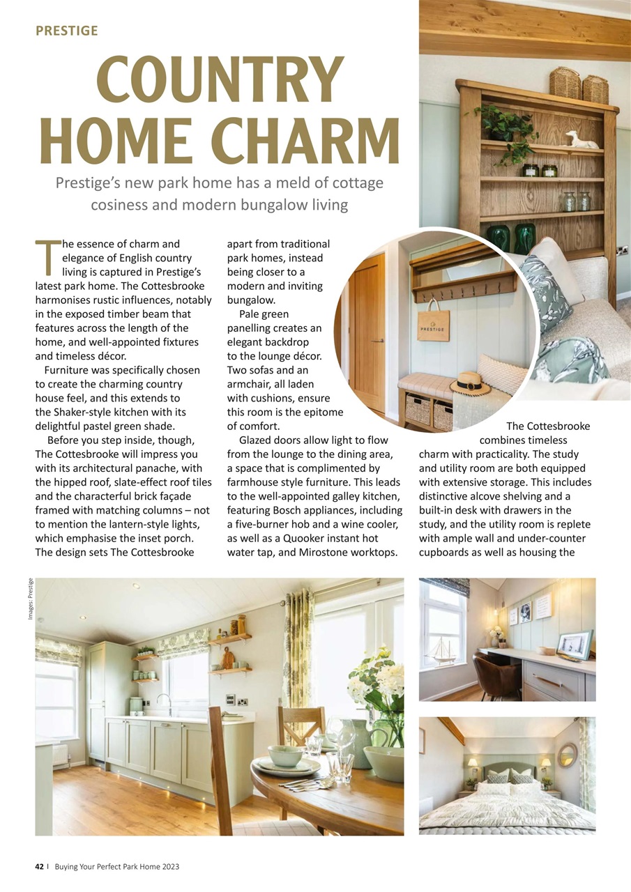 Buying your Perfect Park Home Preview Pages