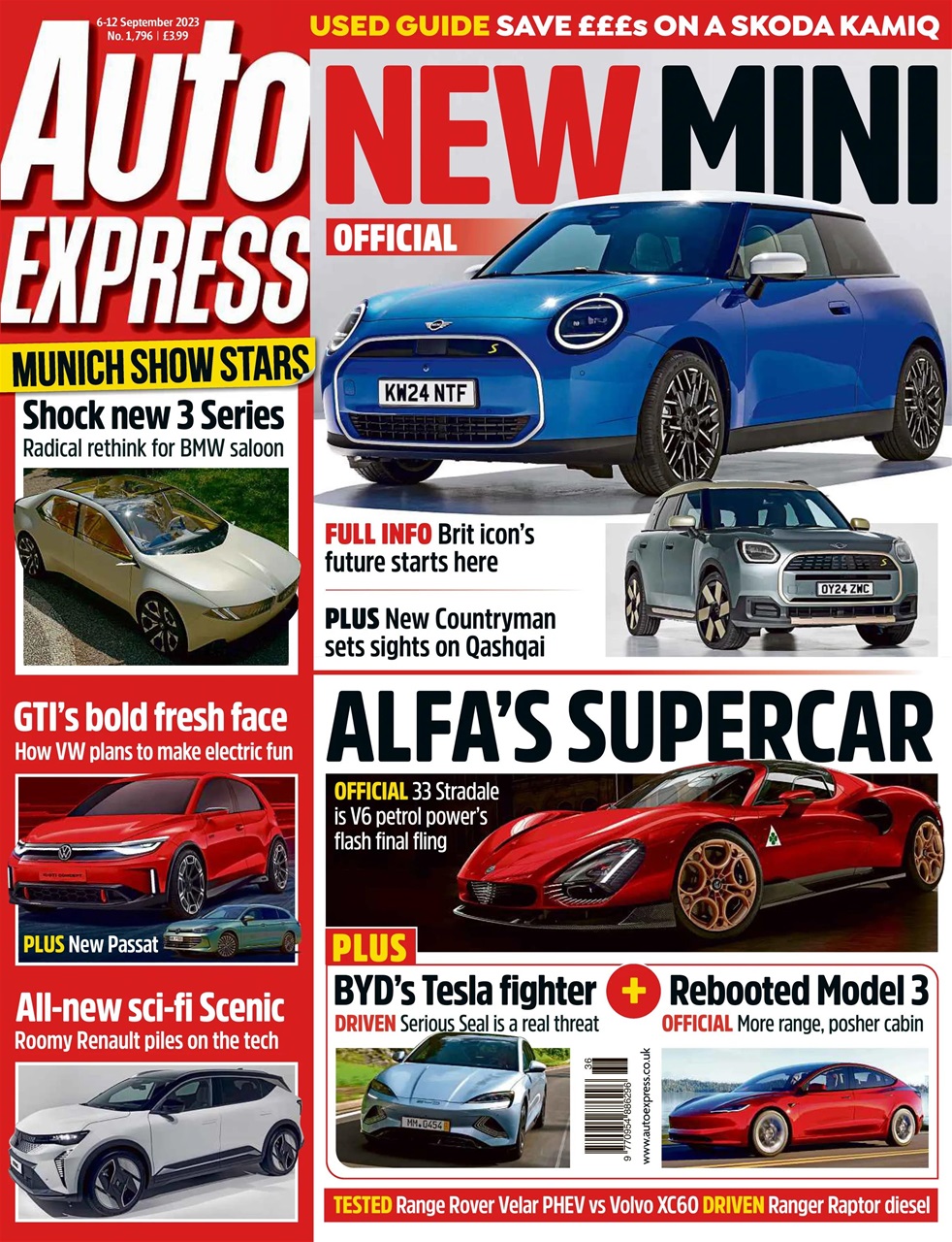 Auto Express Preview Pages
