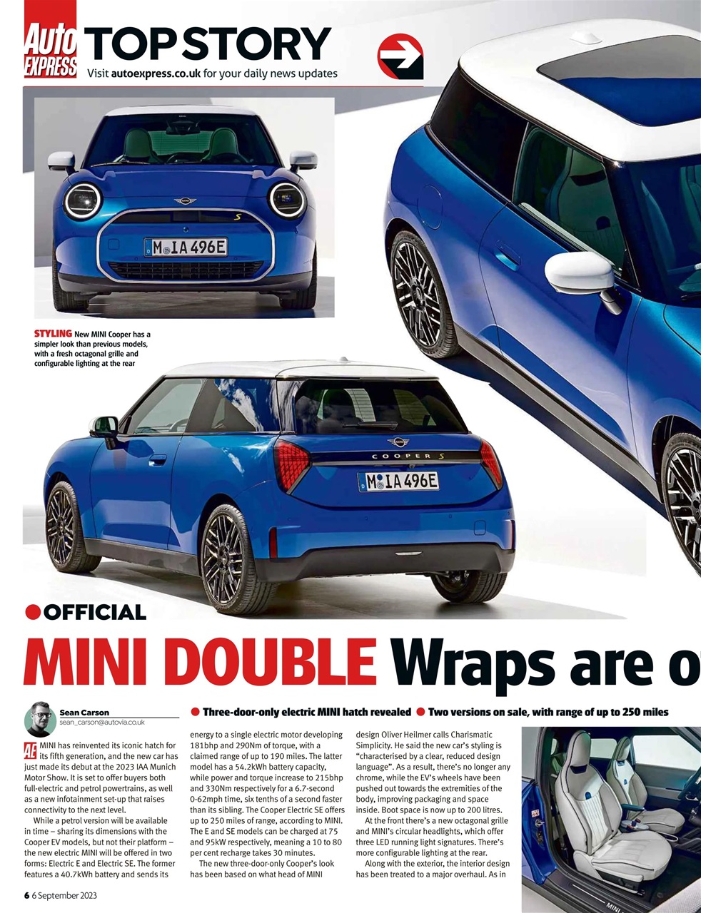 Auto Express Preview Pages