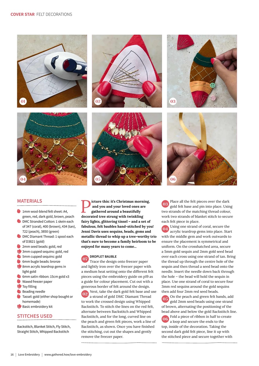 Love Embroidery Preview Pages