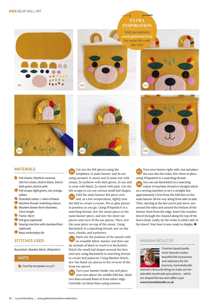 Love Embroidery Preview Pages