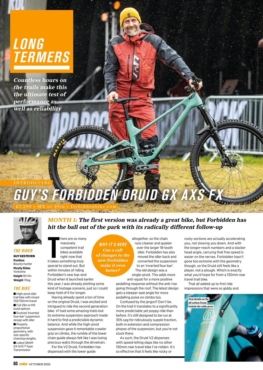 Mountain Bike Rider Preview Pages