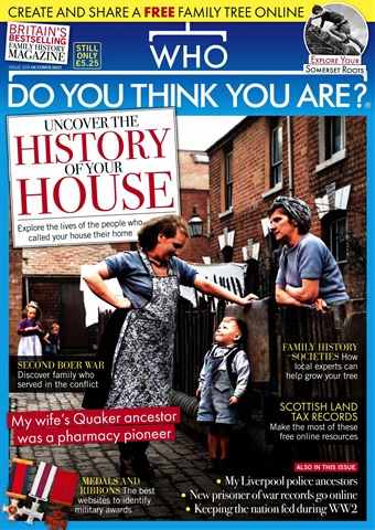 Who Do You Think You Are? issue October 2023