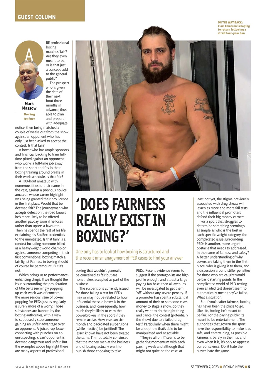 Boxing News Preview Pages