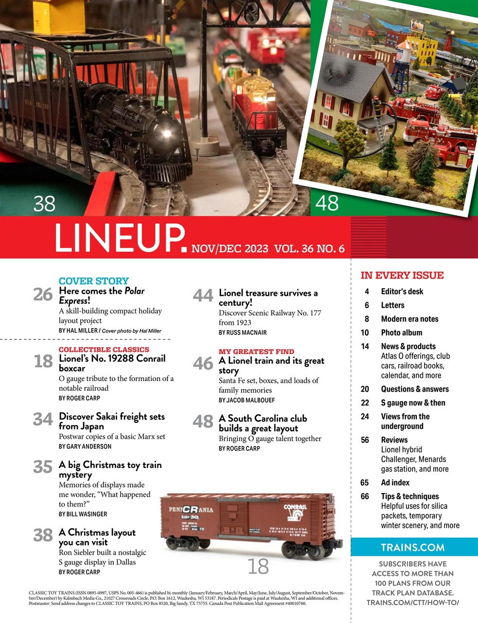 Classic Toy Trains Preview Pages