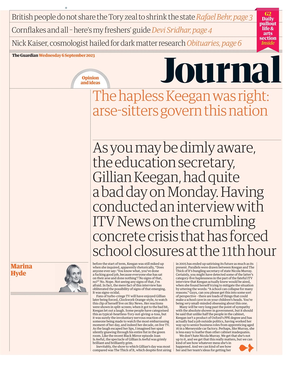 The Guardian Newspaper Preview Pages