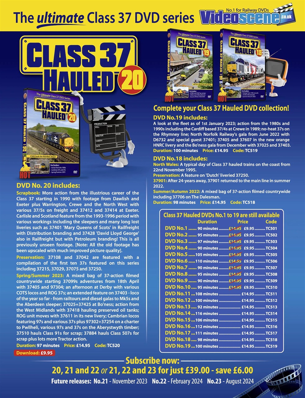 Rail Express Preview Pages